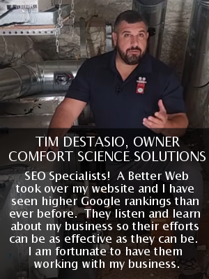 Tim DeStasio - a satisfied customer of A Better Web, Inc.